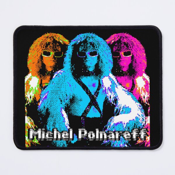 Item preview, Michel Polnareff Pixelated Print designed and sold by ThePr00gl0rd.