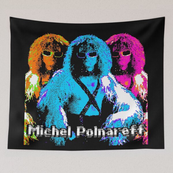 Item preview, Michel Polnareff Pixelated Print designed and sold by ThePr00gl0rd.