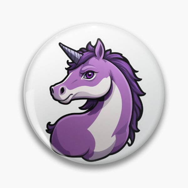 Item preview, sticker purple unicon designed and sold by HananArt07.