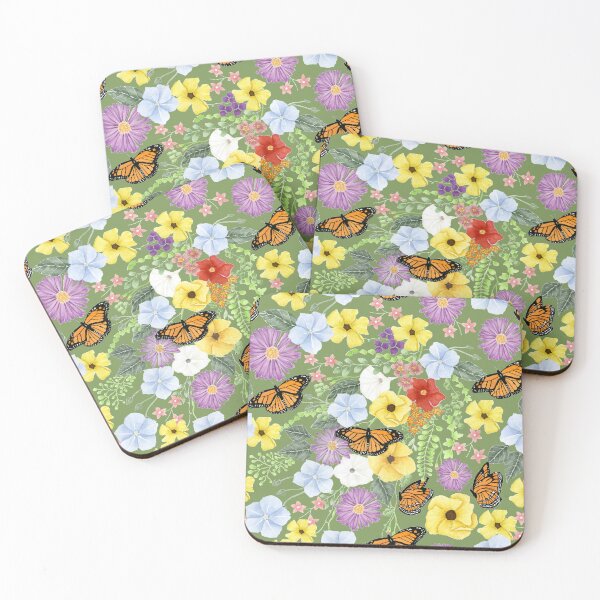 Item preview, Wildflowers of Carnarvon Gorge Warm Green Small designed and sold by greenerybywendy.