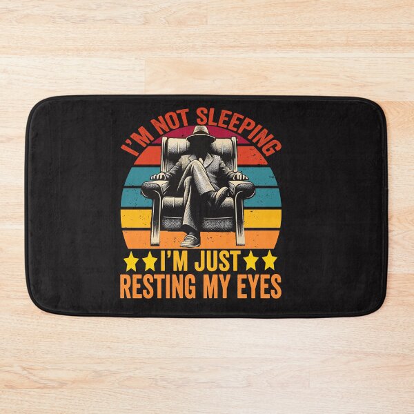 Item preview, Sleeping Resting Eyes Funny Dad Jokes father's day designed and sold by BOUCHERIT amine.