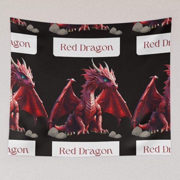 Item preview, Red Dragon designed and sold by Highhocreations.