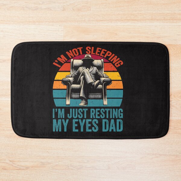 Item preview, Sleeping Resting Eyes Funny Dad Jokes father's day designed and sold by BOUCHERIT amine.
