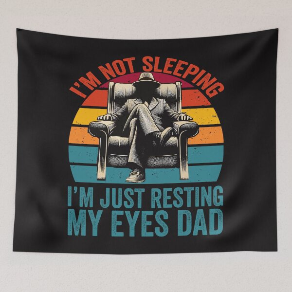Item preview, Sleeping Resting Eyes Funny Dad Jokes father's day designed and sold by BOUCHERIT amine.
