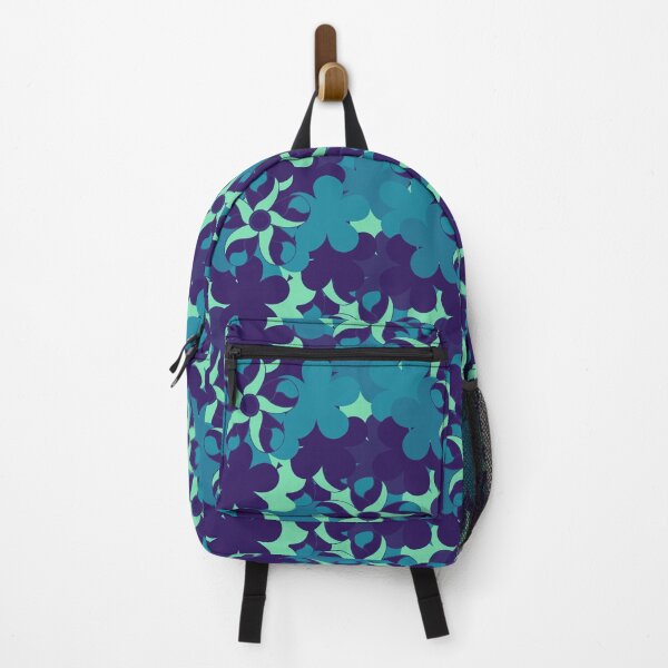 Item preview, Flowers in Blue and teal designed and sold by CelCorDesigns.