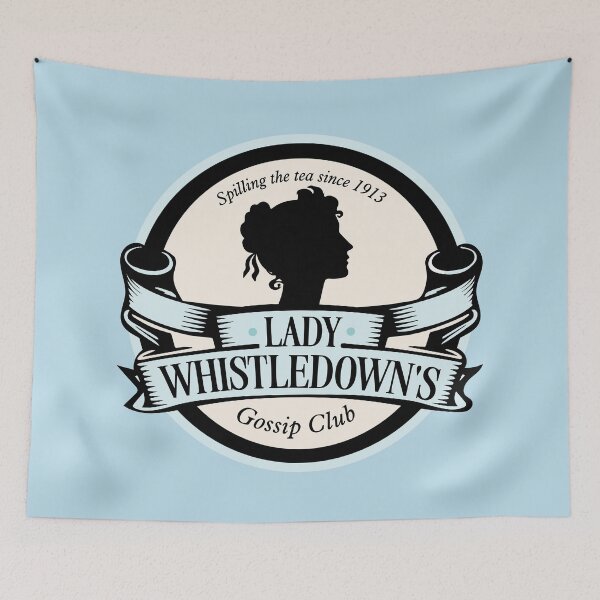 Item preview, Lady Whistledown's Gossip Club - Spilling the Tea Since 1813 designed and sold by Bookisha.
