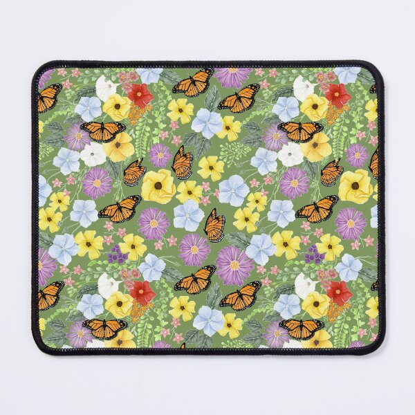 Item preview, Wildflowers of Carnarvon Gorge Warm Green Medium designed and sold by greenerybywendy.