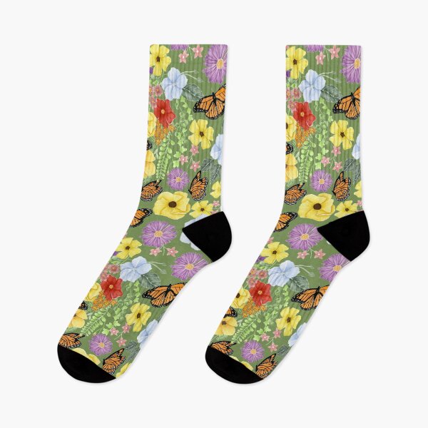 Item preview, Wildflowers of Carnarvon Gorge Warm Green Medium designed and sold by greenerybywendy.