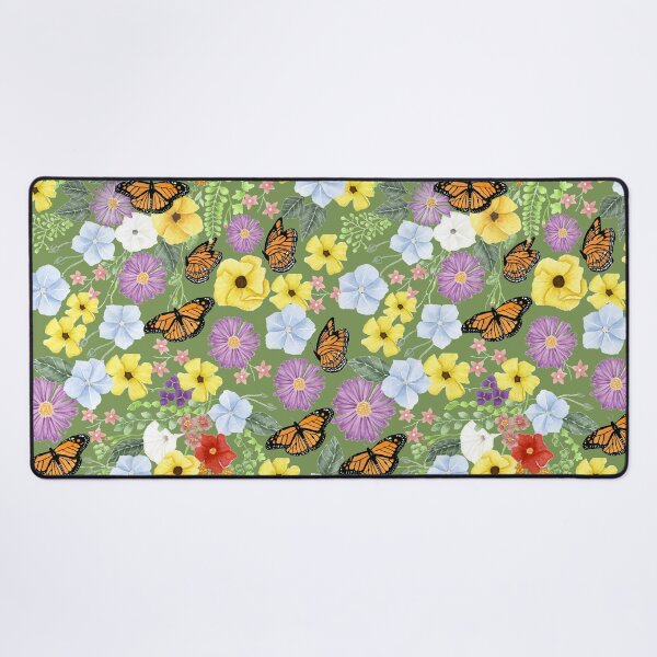 Item preview, Wildflowers of Carnarvon Gorge Warm Green Medium designed and sold by greenerybywendy.
