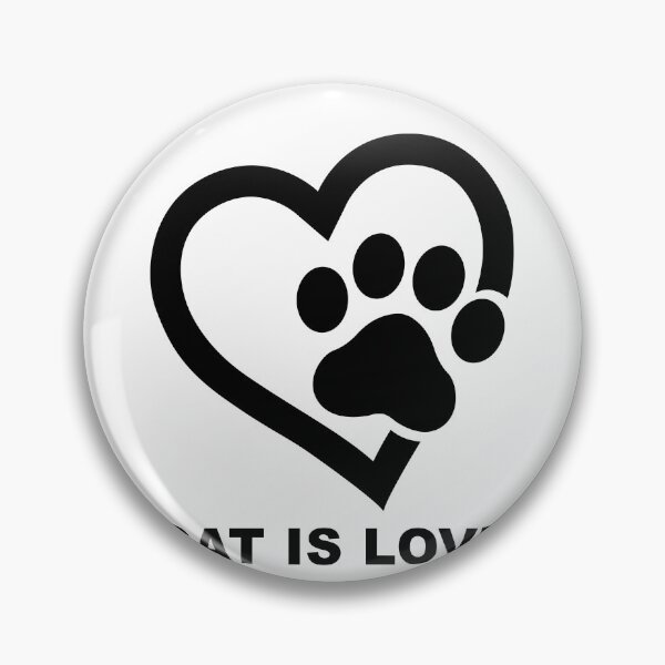 Item preview, Cat is Love designed and sold by MDesign8.