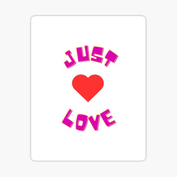 Item preview, Just Love Heart Design" designed and sold by eprojetoas.