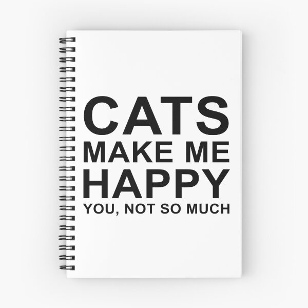 Item preview, Cats make me happy designed and sold by MDesign8.