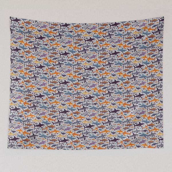 Item preview, Shark Patterns designed and sold by Wildlife and marine life.