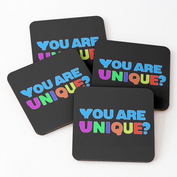 Item preview, You Are Unique? designed and sold by MrKATORSKI.