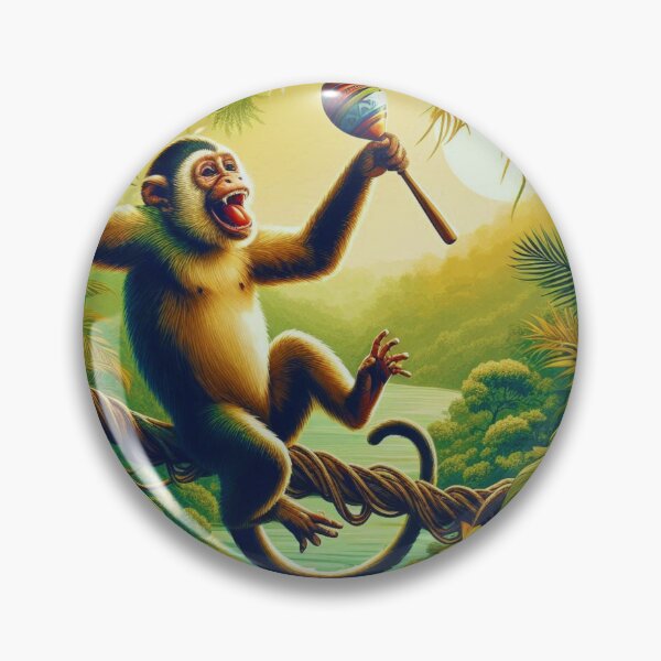 Item preview, Maracas Monkey designed and sold by Em Phics.