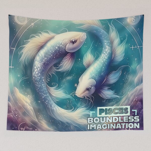 Item preview, Pisces Star Power - Cosmic Dreamer Artwork designed and sold by AdelkoDesigns.