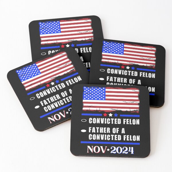 Item preview, I’m Voting For The Father of a Convicted Felon - Voting Ballot 2024 Trump Biden designed and sold by FlorenciaBliss.