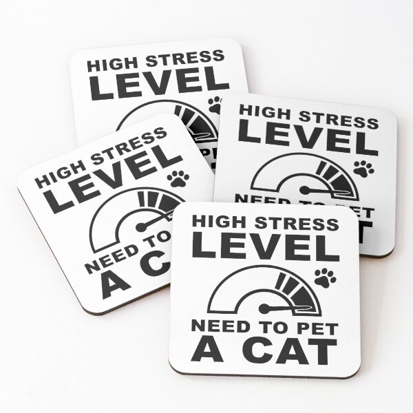 Item preview, High Stress Level - Cats designed and sold by MDesign8.