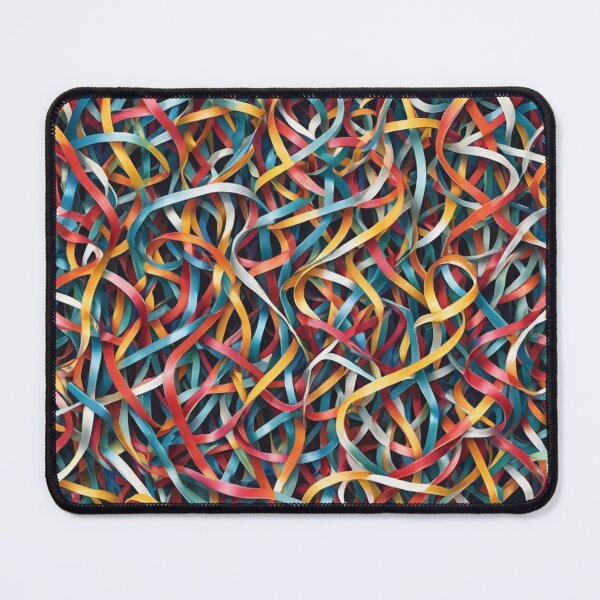 Item preview, Abstract Colorful Ribbon Pattern designed and sold by calibrit.