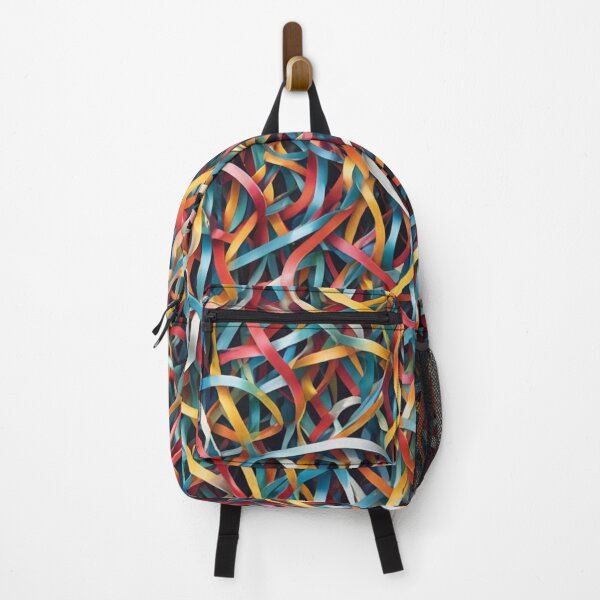 Item preview, Abstract Colorful Ribbon Pattern designed and sold by calibrit.