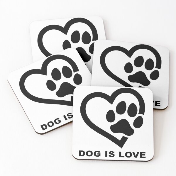 Item preview, Dog is Love designed and sold by MDesign8.