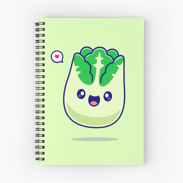 Item preview, Cute Green Mustard Lettuce Smile Cartoon Vector Icon Illustration Food Nature Isolated Flat Vector designed and sold by hjian8219.