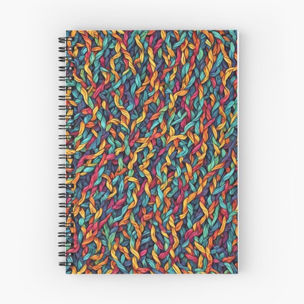 Item preview, Abstract Colorful Yarn Pattern designed and sold by calibrit.
