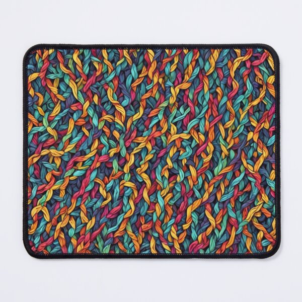 Item preview, Abstract Colorful Yarn Pattern designed and sold by calibrit.
