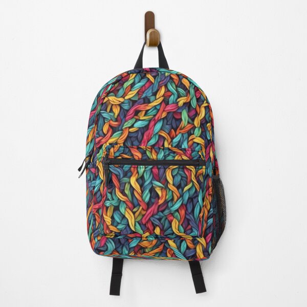 Item preview, Abstract Colorful Yarn Pattern designed and sold by calibrit.