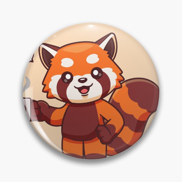 Item preview, Cute Red Panda Drinking Coffee: Adorable Cartoon Vector Icon" designed and sold by hjian8219.