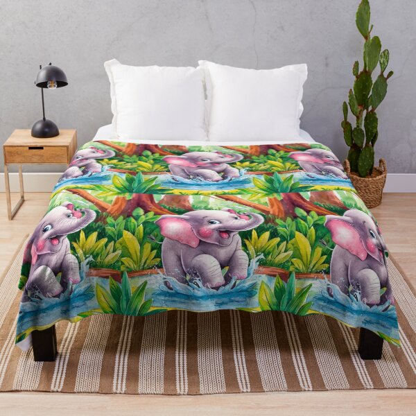 Item preview, Cute Elephant. Little elephant, colorful elephant, elephant drawing designed and sold by ElephantVibes.