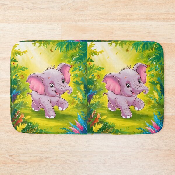 Item preview, Cute Elephant. Little elephant, colorful elephant, elephant drawing designed and sold by ElephantVibes.