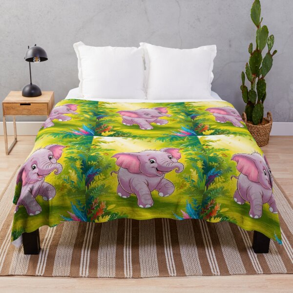 Item preview, Cute Elephant. Little elephant, colorful elephant, elephant drawing designed and sold by ElephantVibes.