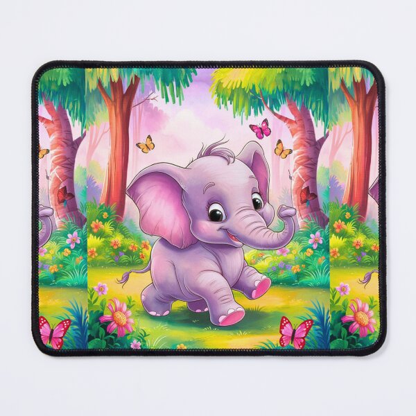 Item preview, Cute Elephant. Little elephant, colorful elephant, elephant drawing designed and sold by ElephantVibes.