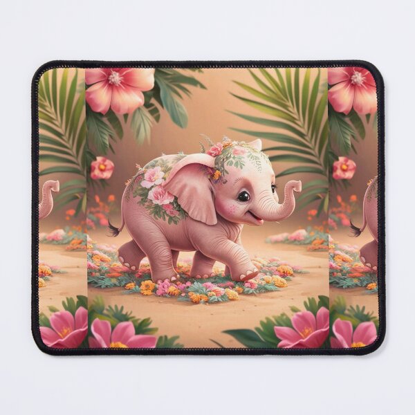 Item preview, Cute Elephant. Little elephant, colorful elephant, elephant drawing designed and sold by ElephantVibes.