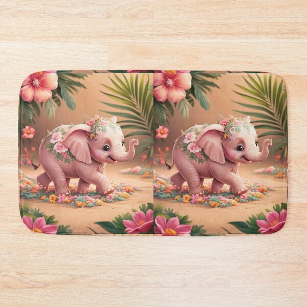 Item preview, Cute Elephant. Little elephant, colorful elephant, elephant drawing designed and sold by ElephantVibes.