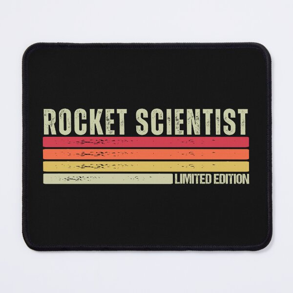 Item preview, Colorful Distressed Rocket Scientist Design designed and sold by AlienOccupation.