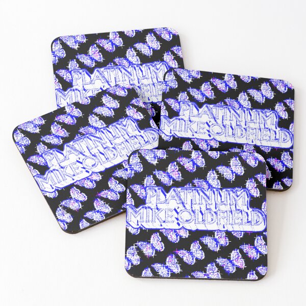Item preview, Mike Oldfield Platinum Butterfly Pattern Print designed and sold by ThePr00gl0rd.