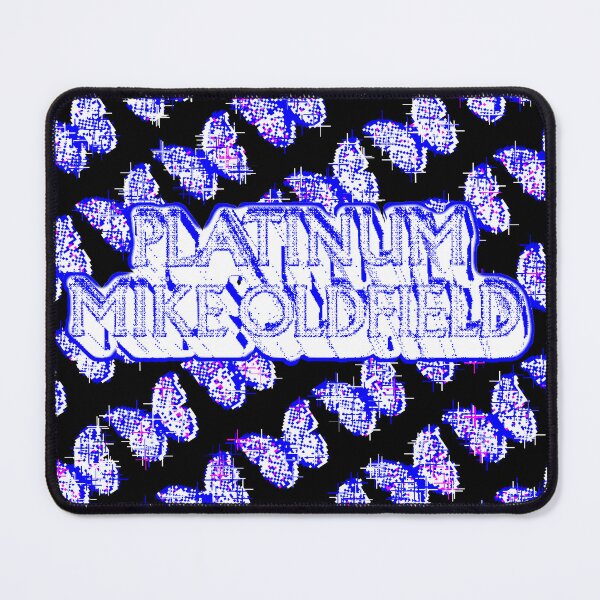 Item preview, Mike Oldfield Platinum Butterfly Pattern Print designed and sold by ThePr00gl0rd.