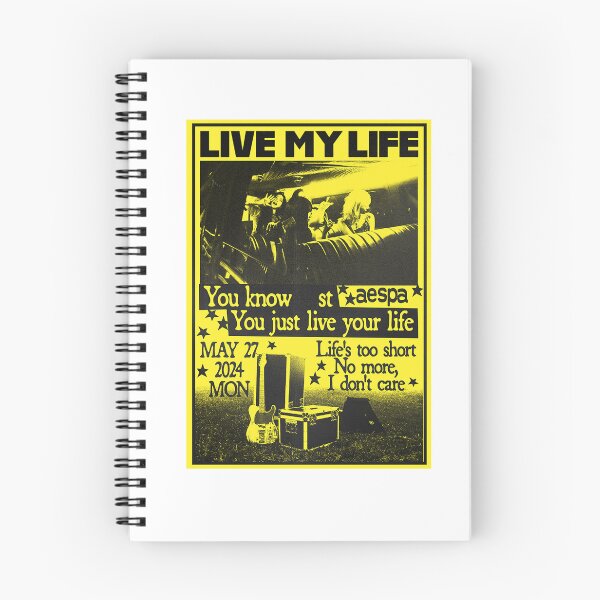 Item preview, aespa - Armageddon Live My Life Poster designed and sold by Positive | K4U.