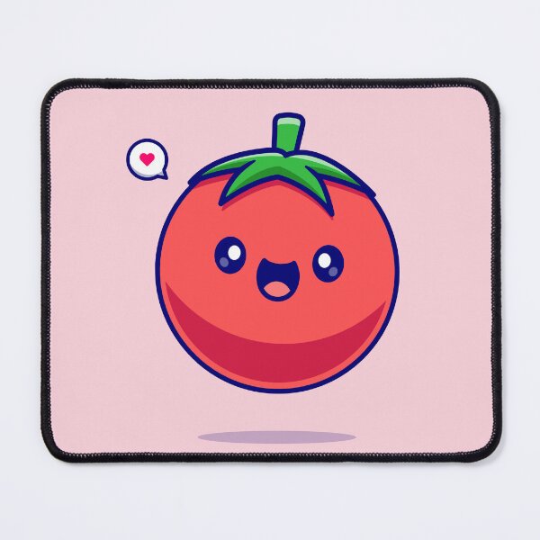 Item preview, Cute Tomato Smile: Adorable Cartoon Vector Icon designed and sold by hjian8219.