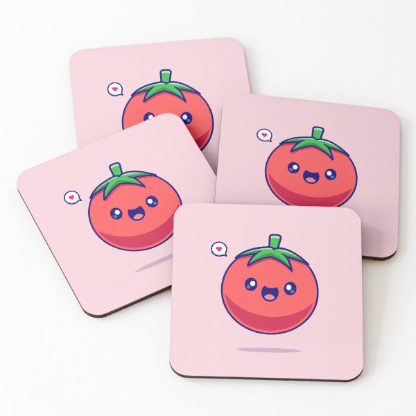 Item preview, Cute Tomato Smile: Adorable Cartoon Vector Icon designed and sold by hjian8219.