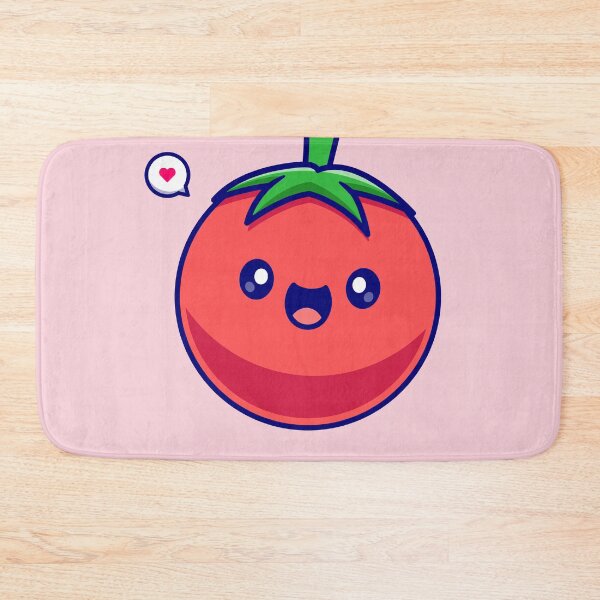 Item preview, Cute Tomato Smile: Adorable Cartoon Vector Icon designed and sold by hjian8219.