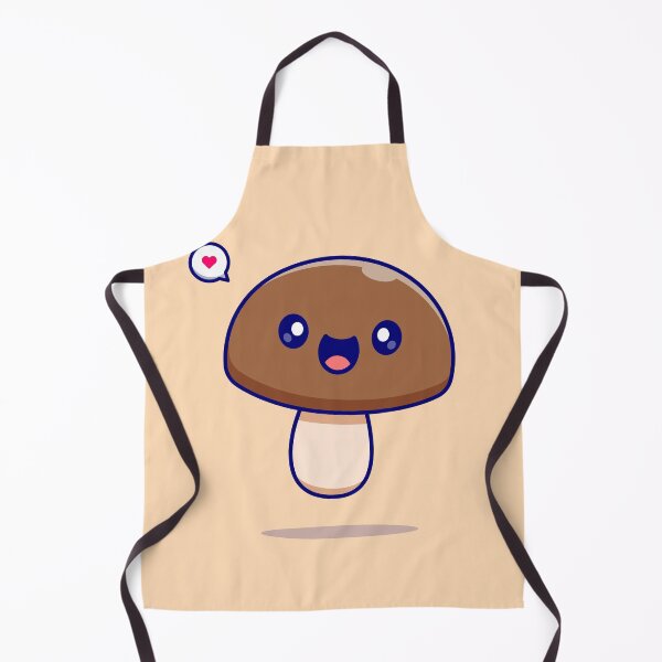 Item preview, Cute Mushroom Vegetable: Adorable Cartoon Vector Icon designed and sold by hjian8219.