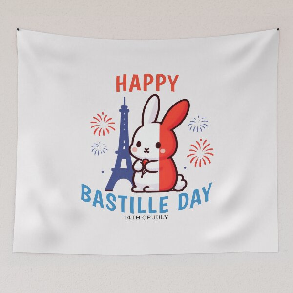 Item preview, Bastille Day Bunny designed and sold by LemuellTrends.