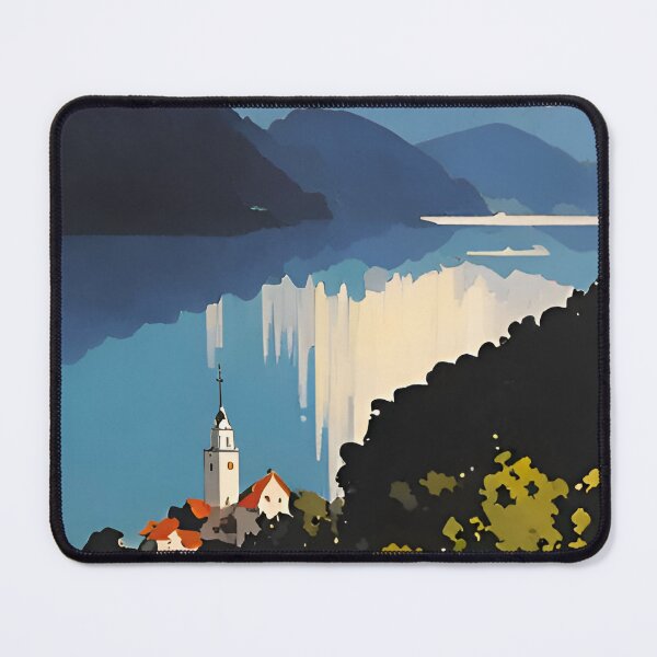Item preview, Lake Bled Slovenia designed and sold by ZionPosteria.