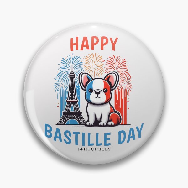 Item preview, Bastille Day Bulldog designed and sold by LemuellTrends.