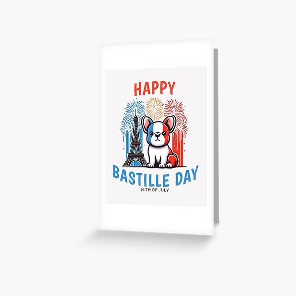 Item preview, Bastille Day Bulldog designed and sold by LemuellTrends.