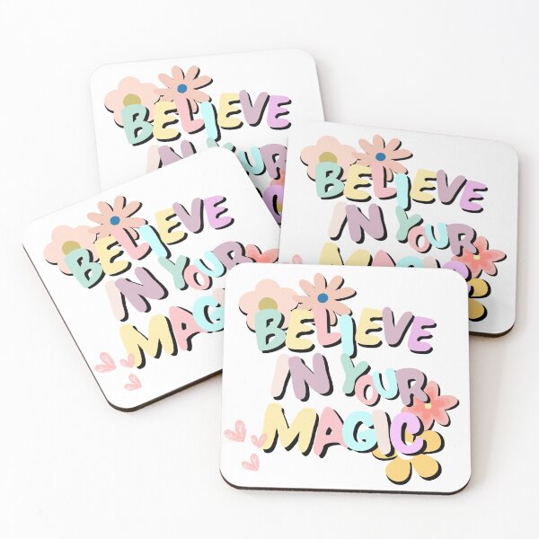 Item preview, Believe in Your Magic - Inspirational Qoute designed and sold by Inkbourne Studio.