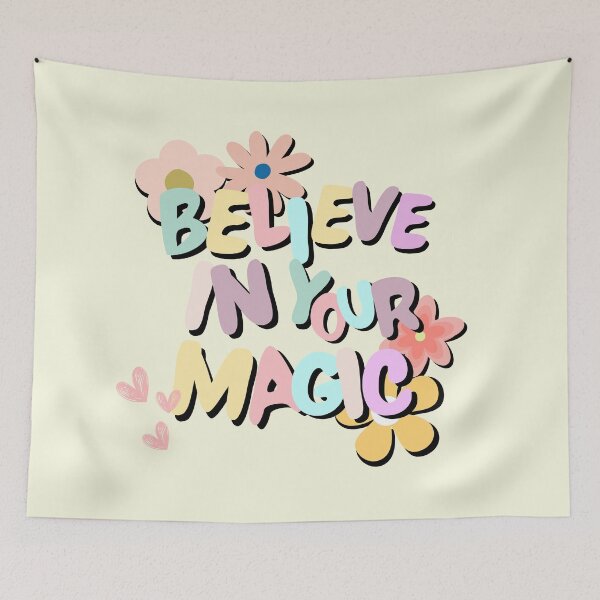 Item preview, Believe in Your Magic - Inspirational Qoute designed and sold by Inkbourne Studio.